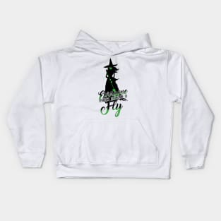 Everyone Deserves The Chance To Fly. Wicked Musical. Kids Hoodie